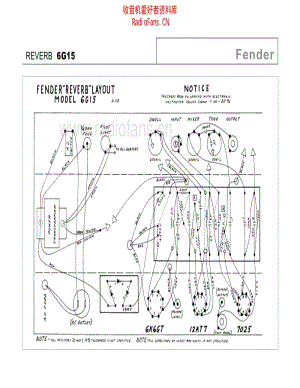 Fender_reverb_6g15 电路图 维修原理图.pdf
