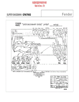 Fender_super_bassman_cfa7002 电路图 维修原理图.pdf