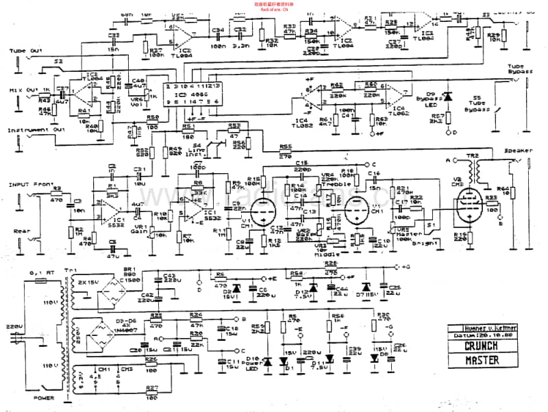 HK_crunchmachine 电路图 维修原理图.pdf_第1页