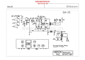 Gibson_ga_25 电路图 维修原理图.pdf