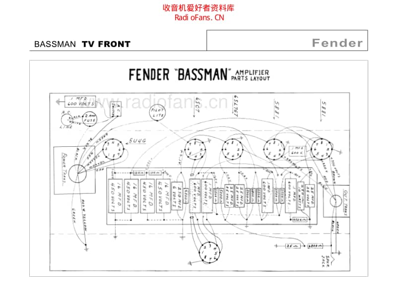 Fender_bassman_tv_front 电路图 维修原理图.pdf_第1页