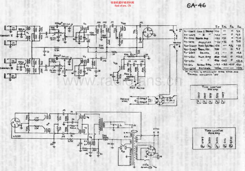 Gibson_ga46 电路图 维修原理图.pdf_第1页