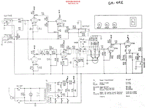 Gibson_ga4re 电路图 维修原理图.pdf