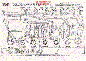 Fender_deluxe_aa763_layout 电路图 维修原理图.pdf