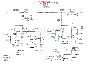 Hiwatt_200w_dr203 电路图 维修原理图.pdf