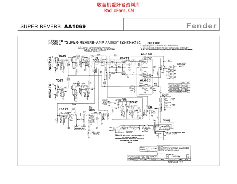 Fender_super_reverb_aa1069 电路图 维修原理图.pdf_第2页