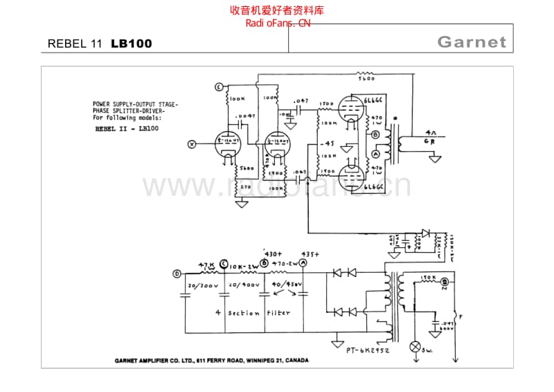 Garnet_lb100_rebel_ii 电路图 维修原理图.pdf_第1页