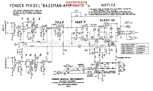 Fender_bassman_aa270_schem 电路图 维修原理图.pdf