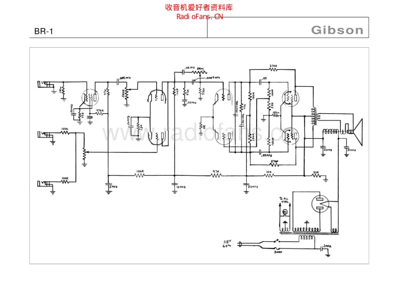 Gibson_br_1 电路图 维修原理图.pdf_第1页