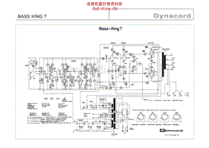 Dynacord_bass_king_t 电路图 维修原理图.pdf
