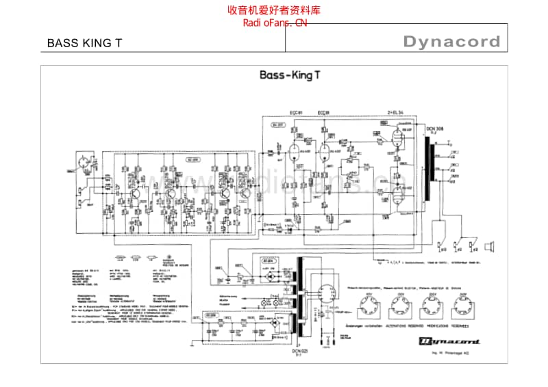 Dynacord_bass_king_t 电路图 维修原理图.pdf_第1页