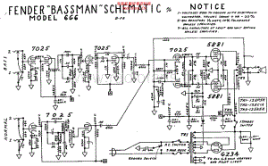 Fender_bassman_6g6_schem 电路图 维修原理图.pdf