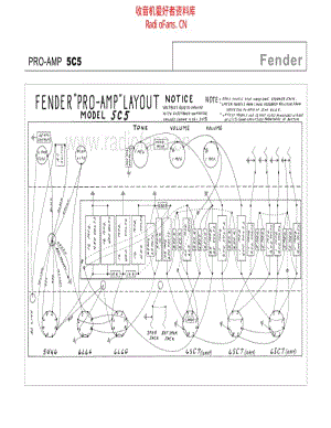 Fender_pro_5c5 电路图 维修原理图.pdf