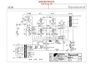 Dynacord_le_20 电路图 维修原理图.pdf