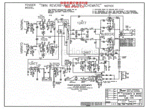 Fender_twin_reverb_aa769_schem 电路图 维修原理图.pdf