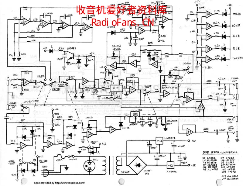 Dod825_compressor 电路图 维修原理图.pdf_第1页