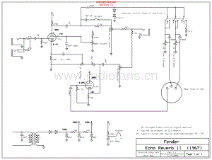 Fender_echoreverb_ii_oilcan 电路图 维修原理图.pdf