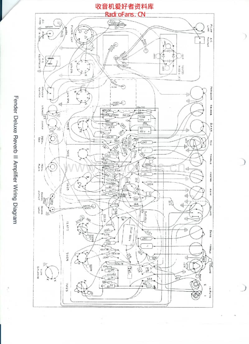 Fender_deluxereverb_ii 电路图 维修原理图.pdf_第2页