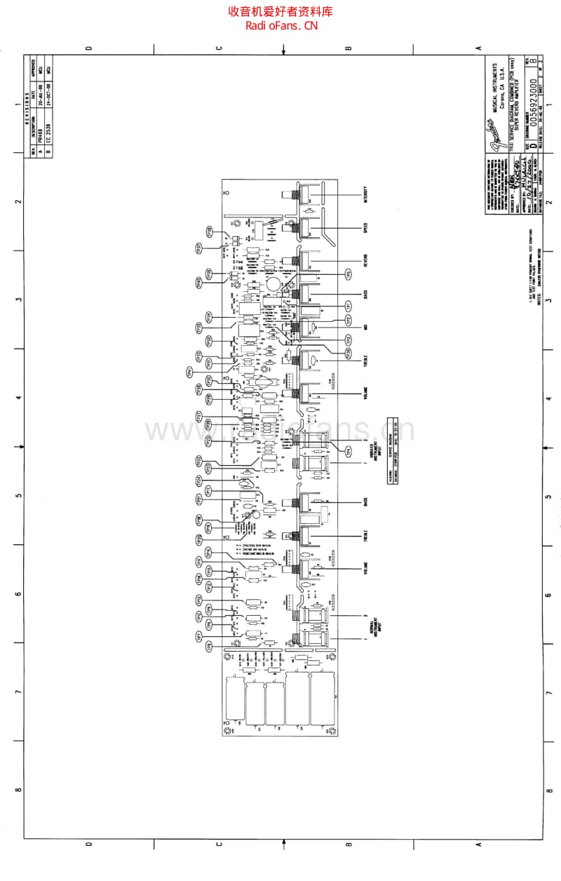 Fender_65_super_reverb_guitar_amplifier_schematic 电路图 维修原理图.pdf_第2页