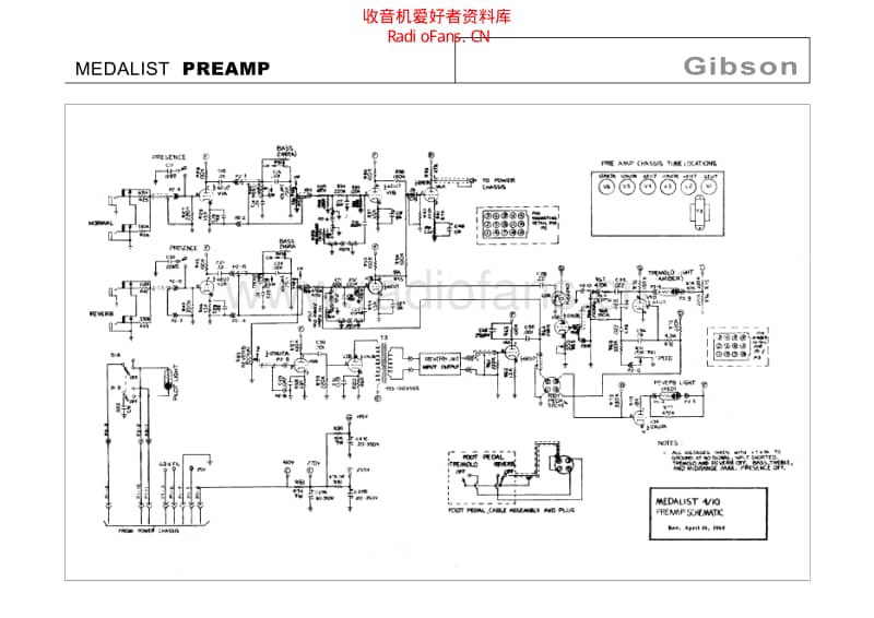 Gibson_medalist_preamp 电路图 维修原理图.pdf_第1页