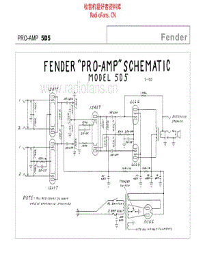 Fender_pro_5d5 电路图 维修原理图.pdf