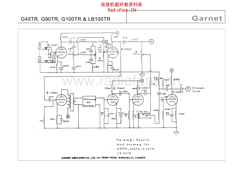 Garnet_g100tr_revolution_iii 电路图 维修原理图.pdf_第1页