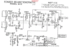 Fender_deluxe_6g3_schem 电路图 维修原理图.pdf