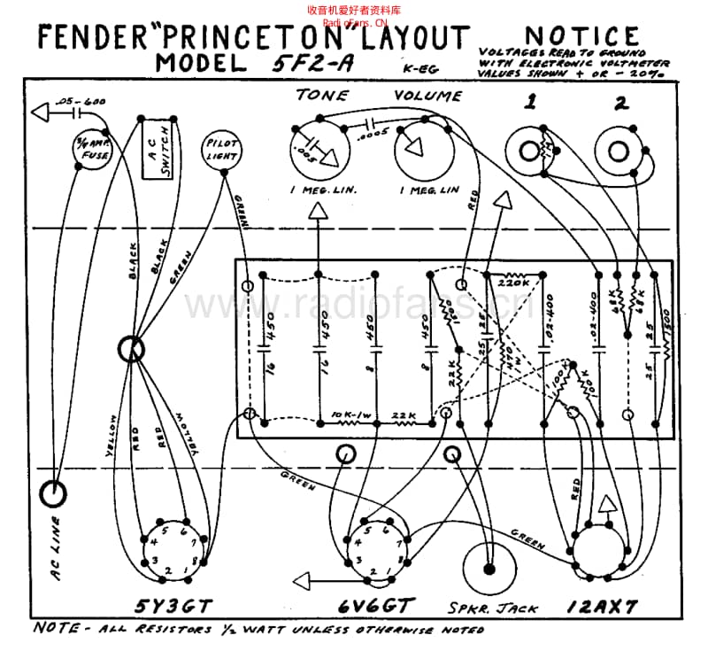 Fender_princeton_5f2a_schem 电路图 维修原理图.pdf_第2页