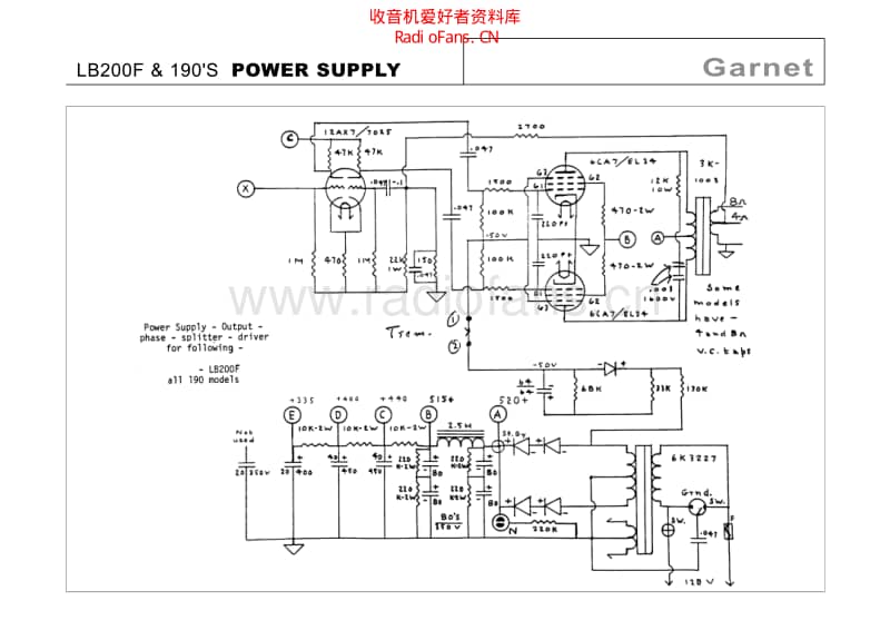 Garnet_lb200f_pro200 电路图 维修原理图.pdf_第2页