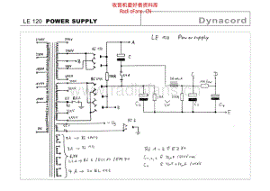 Dynacord_le_120_power_supply 电路图 维修原理图.pdf
