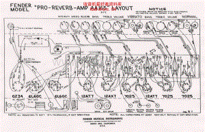 Fender_pro_reverb_aa165_layout 电路图 维修原理图.pdf
