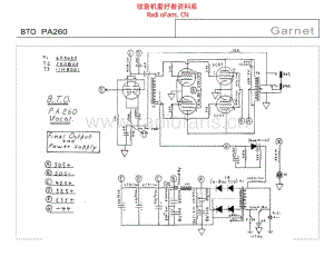 Garnet_bto_pa260 电路图 维修原理图.pdf