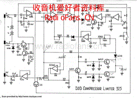 Dod525_compressor_limiter 电路图 维修原理图.pdf