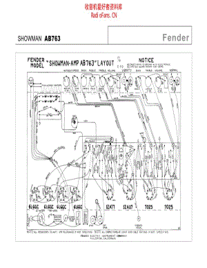 Fender_showman_ab763 电路图 维修原理图.pdf