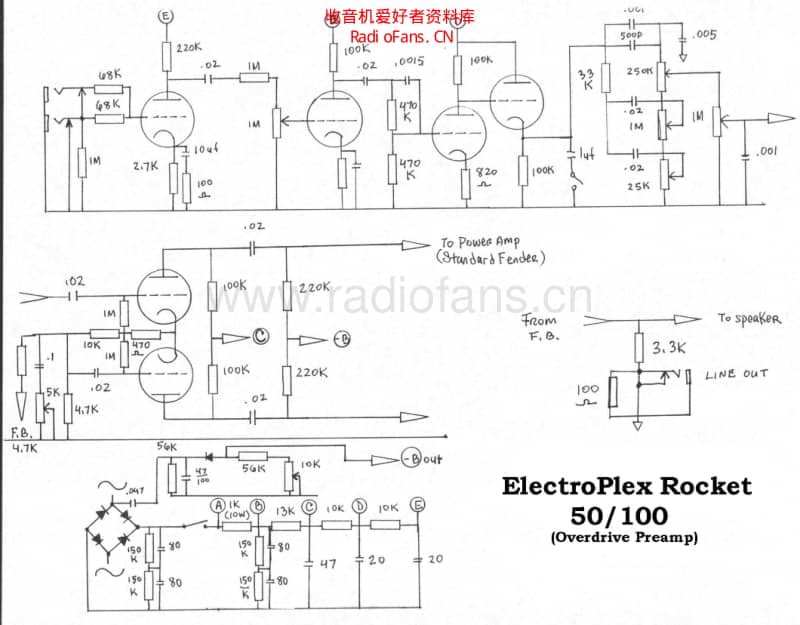 Electroplex_rocket_100 电路图 维修原理图.pdf_第1页