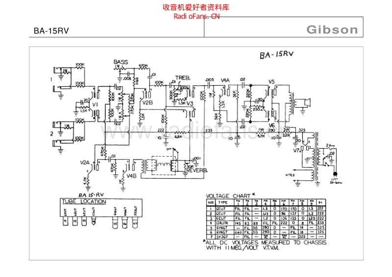 Gibson_ba_15rv 电路图 维修原理图.pdf_第1页