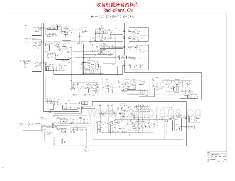 Hartke_4000_schematic 电路图 维修原理图.pdf_第1页