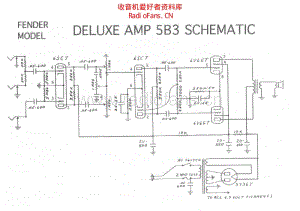 Fender_deluxe_5b3_schem 电路图 维修原理图.pdf