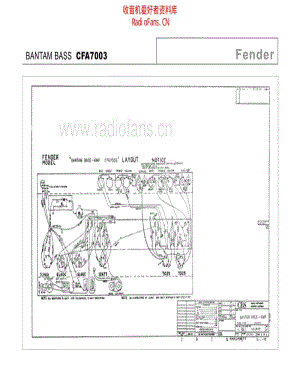 Fender_bantam_bass_cfa7003 电路图 维修原理图.pdf