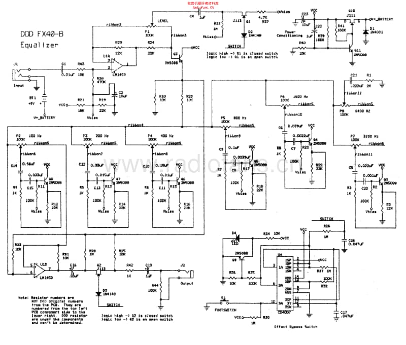 Dodfx40b_equalizer 电路图 维修原理图.pdf_第1页