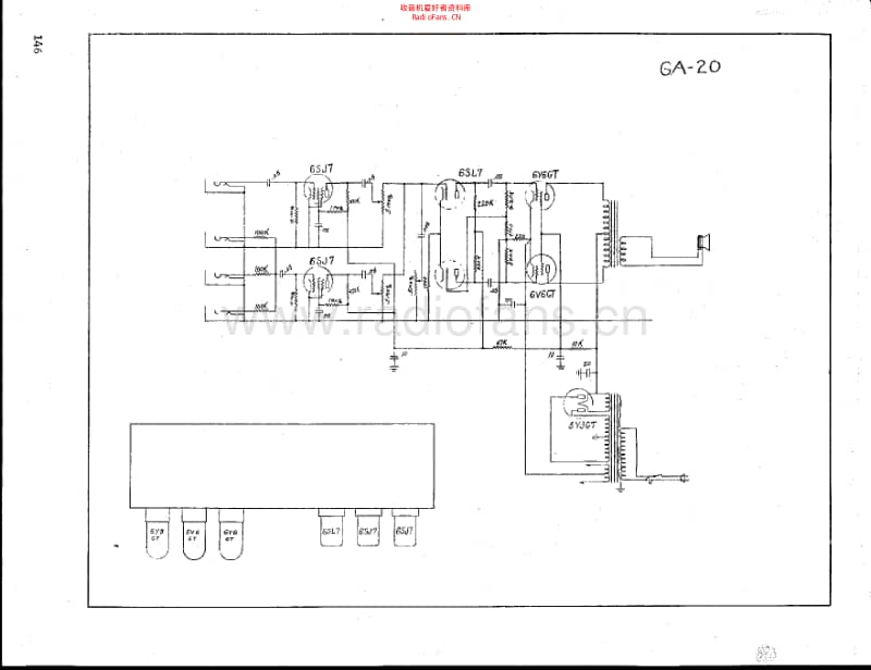 Gibson_ga20 电路图 维修原理图.pdf_第1页