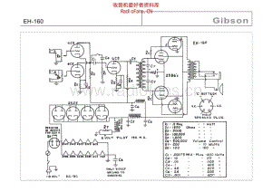 Gibson_eh_160 电路图 维修原理图.pdf