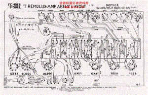Fender_tremolux_ab763_layout 电路图 维修原理图.pdf