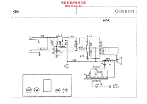 Gibson_kea 电路图 维修原理图.pdf