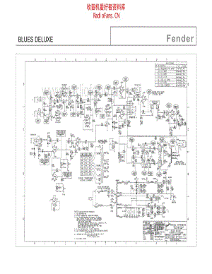 Fender_blues_deluxe 电路图 维修原理图.pdf