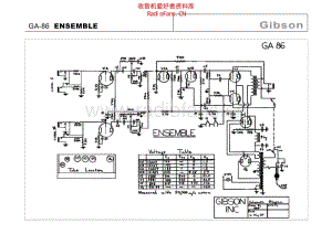 Gibson_ga_86_ensemble 电路图 维修原理图.pdf