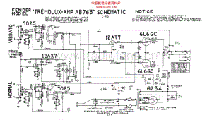 Fender_tremolux_ab763_schem 电路图 维修原理图.pdf