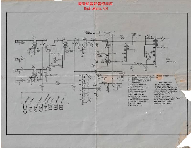 Gibson_ga_40v1 电路图 维修原理图.pdf_第1页