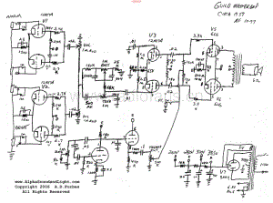 Guild_masteramp_1959 电路图 维修原理图.pdf