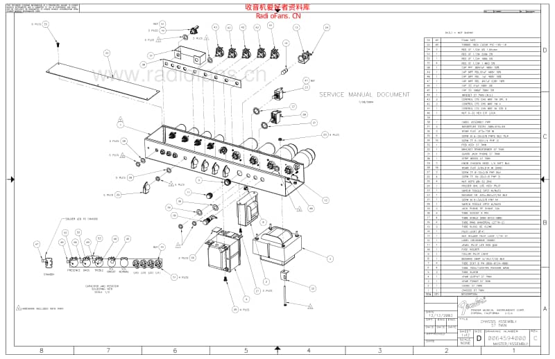 Fender_57_twin_amp 电路图 维修原理图.pdf_第3页